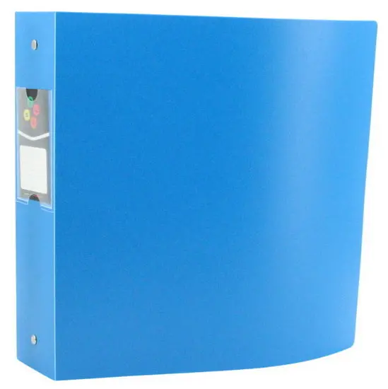 Frosted Spiral Binding – 2-Inch Blue, 2" Spine 1