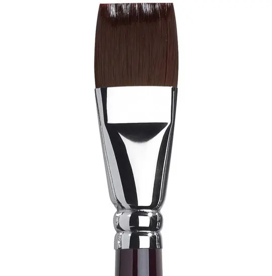 Galeria Short Flat Brush – Size S331, 1-Inch Width 1