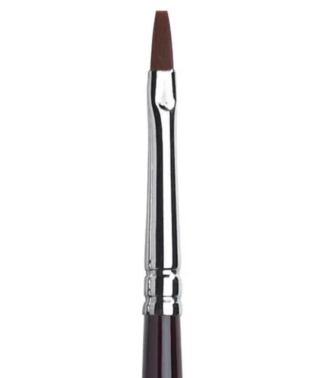 Galeria Short-Handle Flat Brush – Size 1/8 Inch (S331) 1
