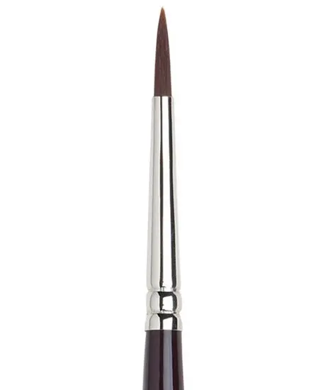 Galeria Short Handle Round Brush, Size #4 (S340) 1