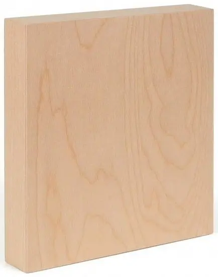 Gallery-Style Wood Painting Panel – 8 × 8 Inches 1