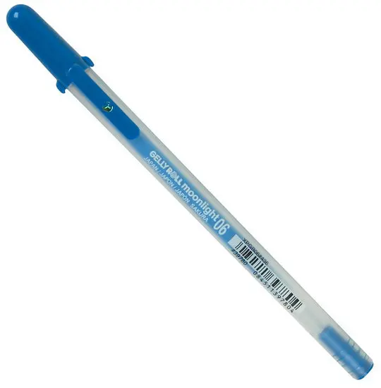 Gelly Roll Moonlight Gel Ink Pen – 0.3 Mm Fine Blue Tip 1