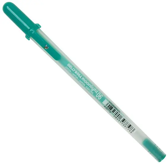 Gelly Roll Moonlight Gel Ink Pen – 0.3Mm Fine Point, Green 1
