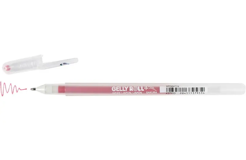 Gelly Roll Stardust Gel Pen – Metallic Red, 0.5 Mm Tip 1