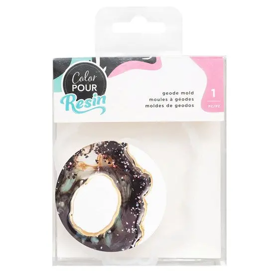 Geode-Shaped Silicone Craft Mould 1