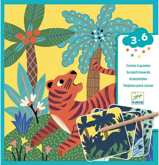 Giant Animal Scratch-Off Art Cards 1
