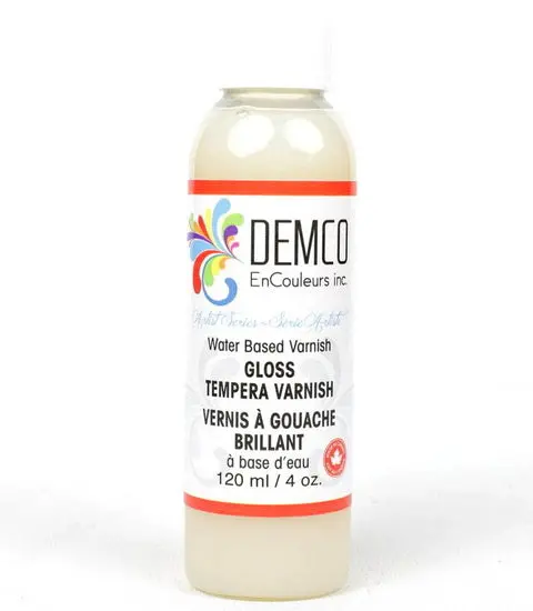Gloss Tempera Varnish – Protective Finish, 120 Ml 1