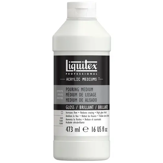 Glossy Pouring Medium For Fluid Art – 473Ml Bottle 1