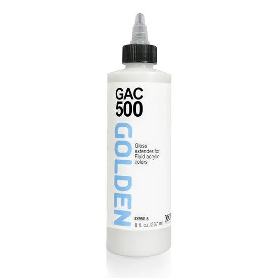 Golden Gac 500 Self-Leveling Acrylic Medium – 8 Oz 1