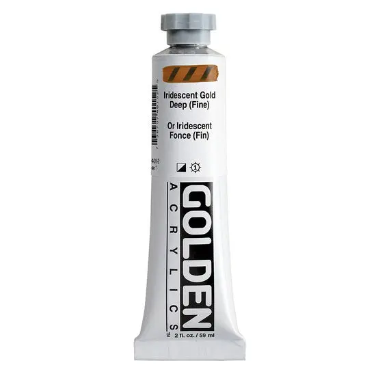 Golden Heavy Body Acrylic In Gold Deep, 2 Oz Tube, Series 7 1