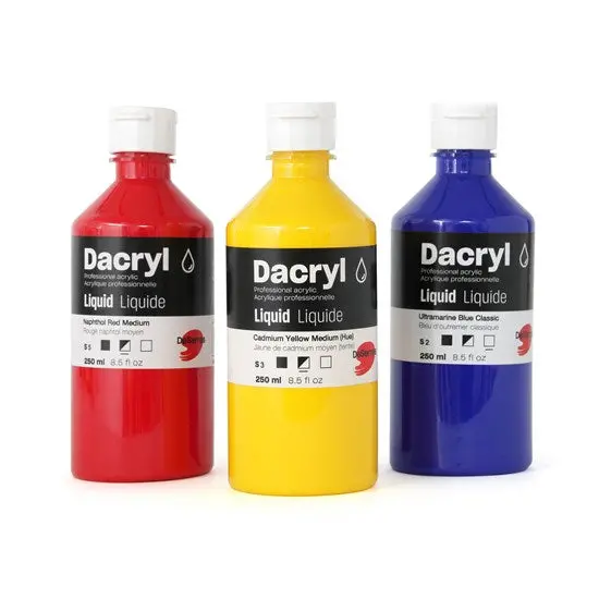 Golden Heavy Body Liquid Acrylic In Gold Green – Low-Viscosity Formula 1
