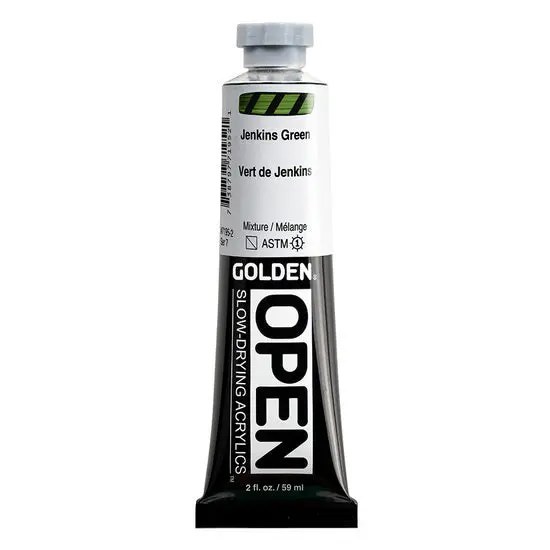 Golden High Flow Acrylic – Jenkins Green (2 Oz, S7) 1