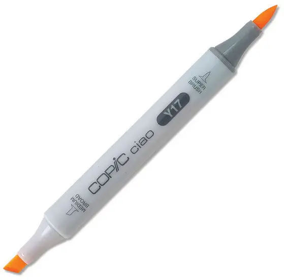 Golden Yellow Copic Ciao Alcohol Marker 1