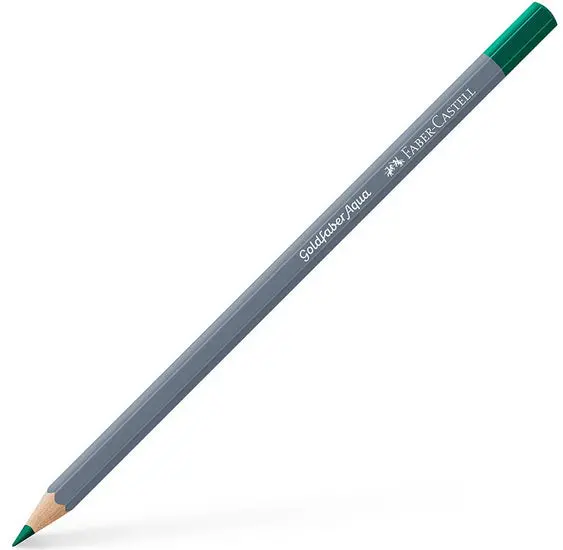 Goldfaber Aqua Watercolor Pencil – Phthalo Green Pigment 1