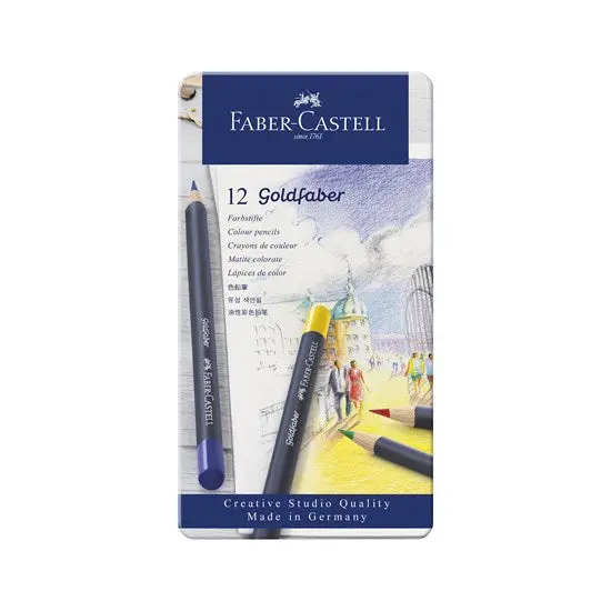 Goldfaber Colored Pencil Set – 12-Color Assortment 1