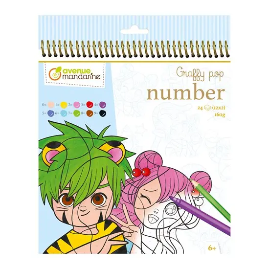 Graffy Pop Manga-Themed Art Supplies Kit 1