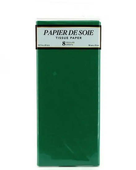 Green Tissue Paper – Lightweight Decorative Sheet 1