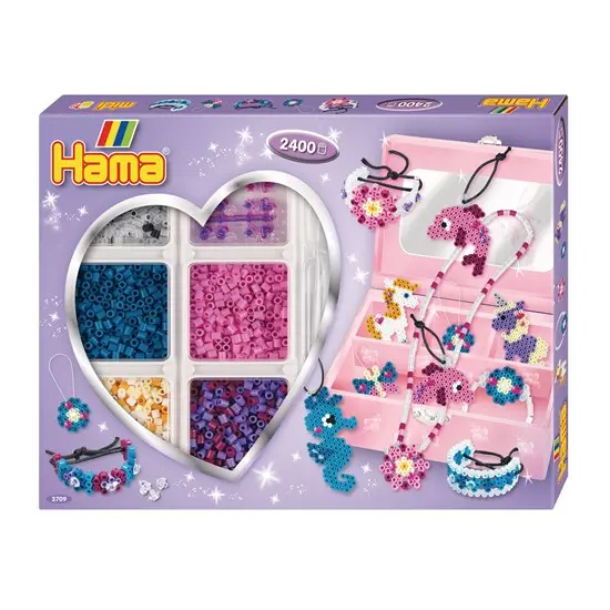 Hama Bead Activity Kit – Heart-Shaped Window Design 1