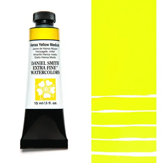 Hansa Yellow Medium Watercolor Tube – 15Ml, Series 2 1