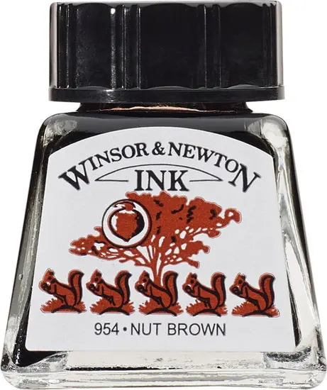 Hazel Brown Drawing Ink (14Ml) 1