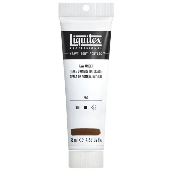 Hb-Grade Raw Umber Acrylic Paint — 4.65 Oz 1