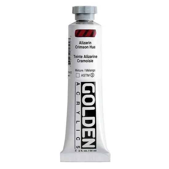 Heavy-Body Acrylic Paint – Alizarin Crimson Hue, 2 Oz, Series 7 1