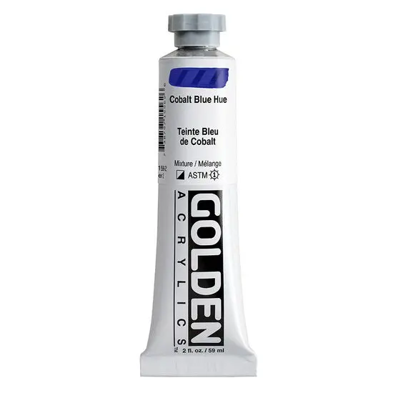Heavy Body Acrylic Paint – Cobalt Blue Hue (60 Ml, Series 2) 1