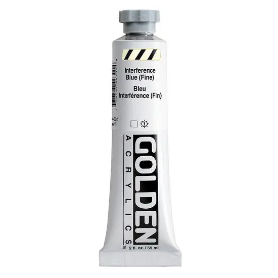 Heavy Body Acrylic Paint – Interference Blue, 2 Oz (Series 7) 1