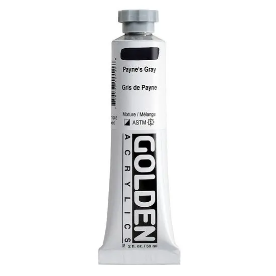 Heavy-Body Acrylic Paint – Payne’S Gray, 2 Oz (S2 Series) 1