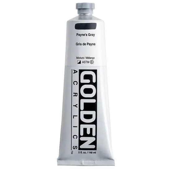 Heavy Body Acrylic Paint – Payne’S Gray, 5 Oz (Series 2) 1