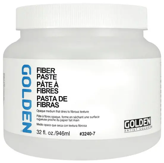 Heavy-Duty Fiber Paste Medium – 32 Oz Texture Gel For Mixed Media 1
