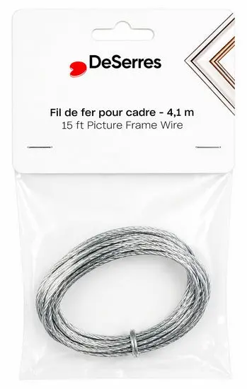 Heavy-Duty Picture Hanging Wire – 15-Foot Spool 1