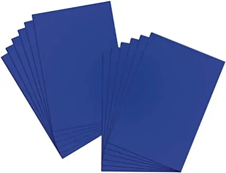 Heavyweight Dark Blue Bristol Board – 22×28 Inches 1