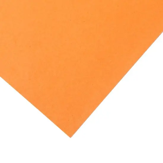 Heavyweight Orange Bristol Board – 22 X 28 Inches, Smooth Surface 1