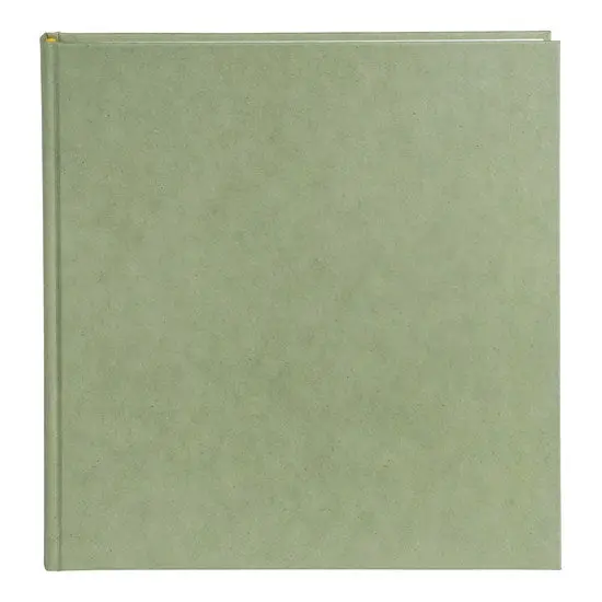 Hemp-Fiber Photo Album – Smoke Green Cover, Archival Quality 1