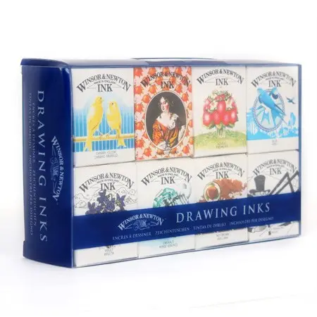 Henry Collection Drawing Ink Set – 8 Bottles 1