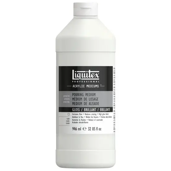 High-Gloss Pouring Medium – 1.39 Liter Bottle For Fluid Art 1