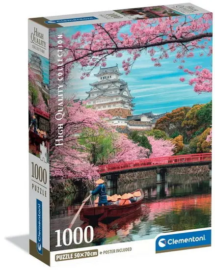 Himeji Castle Spring Landscape – 1000-Piece Jigsaw Puzzle 1