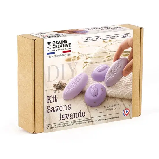 Homemade Lavender Soap Making Kit For Beginners 1