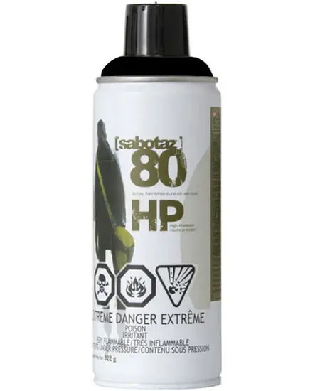 Hp Signal Black Spray Paint – 400Ml High-Coverage Formula 1