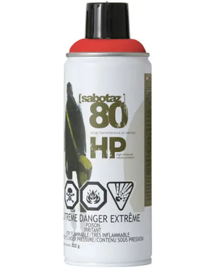 Hp Traffic Red Spray Paint – 400 Ml Aerosol Can 1