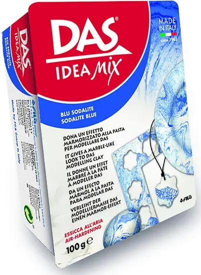 Idea Mix Modeling Clay – Sodalite Blue, 100 G Block 1