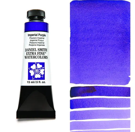Imperial Purple Watercolor Paint In Tube – 15 Ml, Series 2 1
