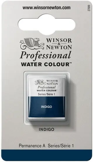 Indigo Watercolor Half-Pan (Series 1) 1