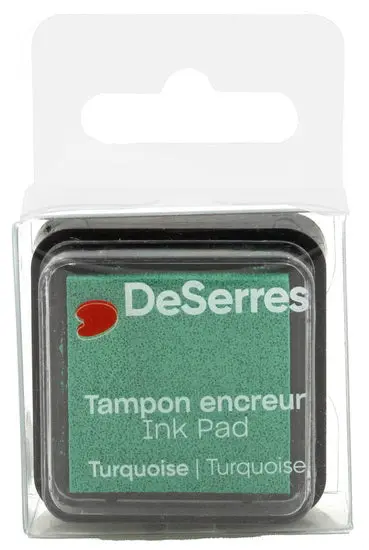 Individual Dye-Based Inkpad – Turquoise Shade 1