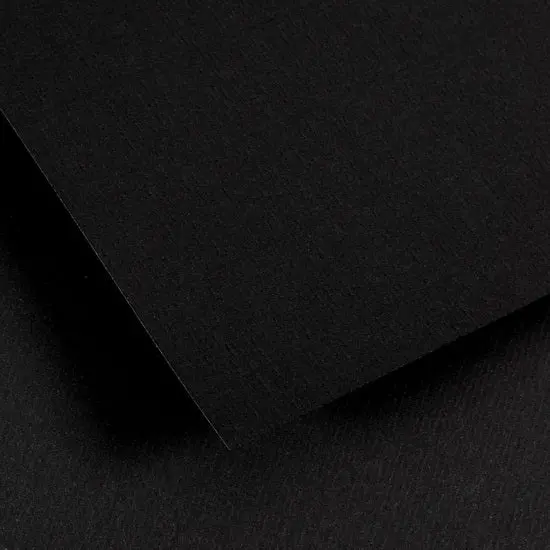 Ingres Drawing Paper – 50×65Cm Sheet, Heavyweight Black Stock 1