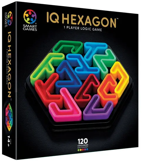 Iq Deluxe Hexagonal Puzzle Game 1