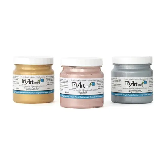 Iridescent Pale Gold Acrylic Paint – Hv Series 7, 500Ml 1