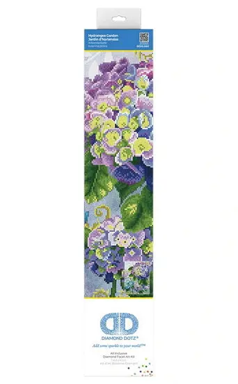 Jardin D’Hydrangées Art Print – Botanical Watercolor Design 1
