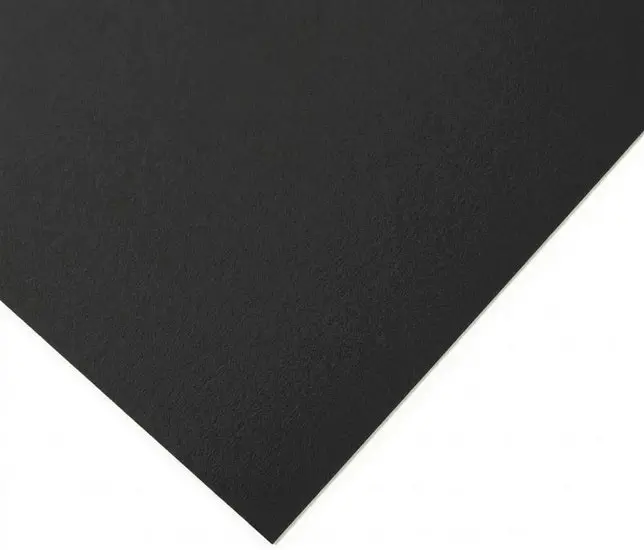 Jet Black White Core Board – 16" × 20" Rigid Mounting Surface 1